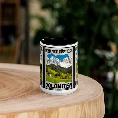 Neu Premium "Kaffeetasse" Becher 15oz Schönes Südtirol Dolomiten Alpen Italien - Bild 2 von 12