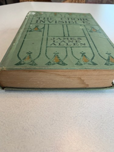 Vintage The Choir Invisible Hardback Book James L Allen 1911 - Picture 3 of 12