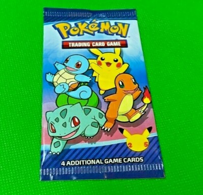 Pokemon 25th Anniversary McDonalds Special Promo Sealed Pack | eBay