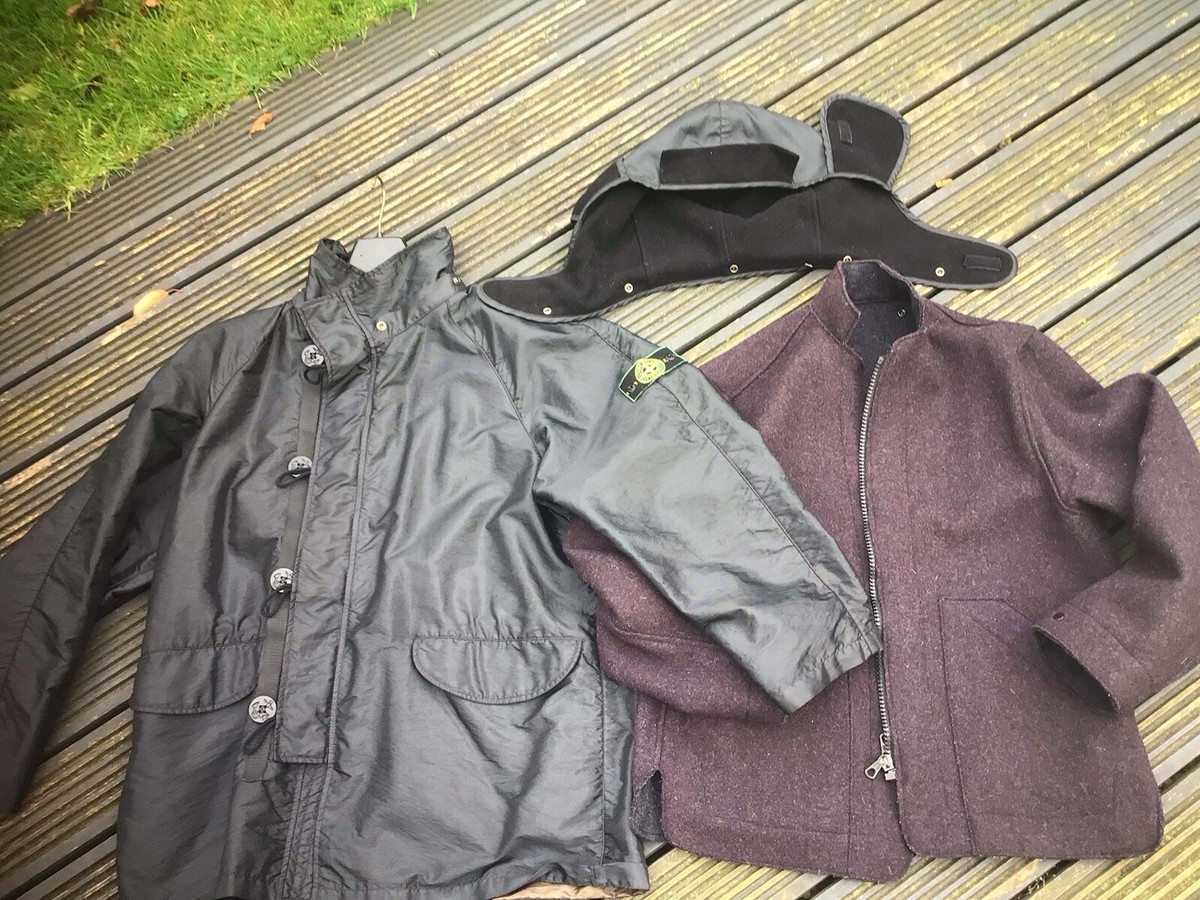 ジャケット・アウター stone  formula steel coat 1995aw Stone Island A/W 1995 Formula Steel Jacket – Thecollectivebycam