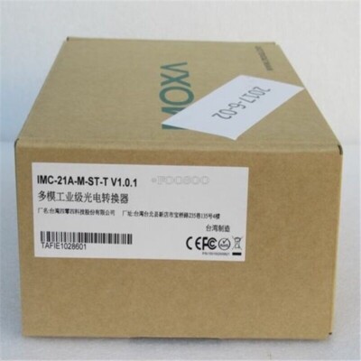 1Pc Moxa Industrial Photoelectric Converter IMC-21A-M-ST-T New pu
