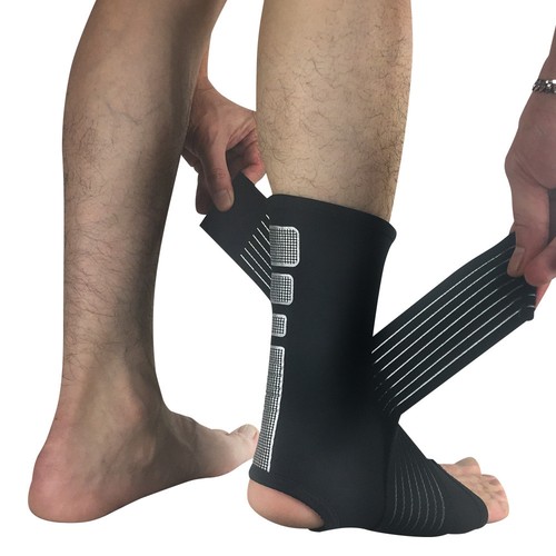 Men Basketball Football Protective Sports Bandage Ankle Fitness Ankle Sleeve - Picture 6 of 14
