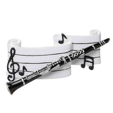 CLARINET Personalized Christmas Tree Ornament