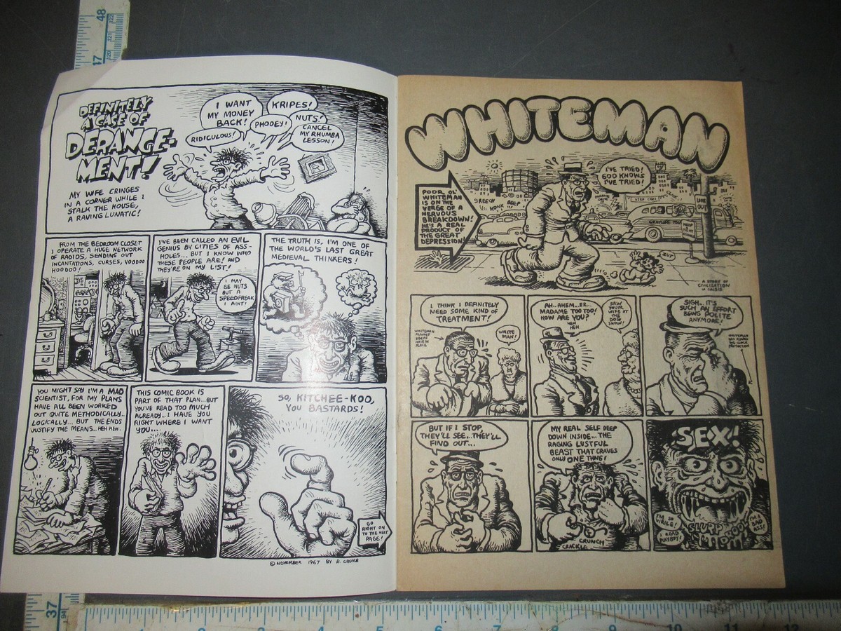 Zap Comix #1 Underground Comix R. Crumb Art 3rd Printing | eBay