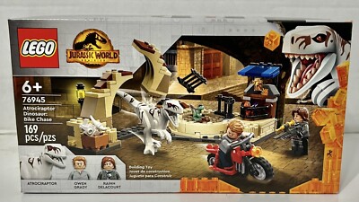 LEGO (76845) Jurassic World: Atrociraptor Dinosaur: Bike Chase