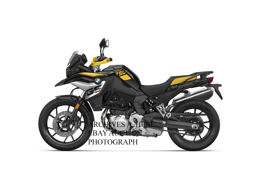 BMW F 750 GS motorcycle photo press photograph eBay