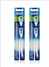 Oral-B CrossAction Power Electric Toothbrush Replacement Heads-4 Soft Rotating
