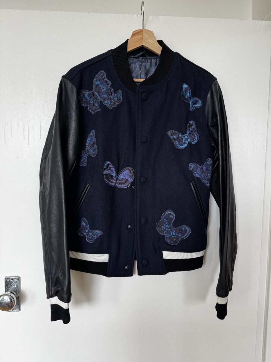 VALENTINO MENS BUTTERFLY VARSITY JACKET | eBay VALENTINO MENS BUTTERFLY VARSITY JACKET | eBay