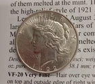 1922-P UNC SILVER PEACE DOLLAR ***BRILLIANT UNCIRCULATED++***  TP-3622