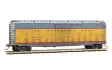 Milwaukee Road 50' Standard Boxcar Weathered Micro-Trains MTL#031 44 510 N SCALE