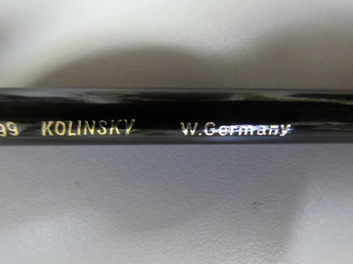Best Quality Kolinsky Sable Artist Quality Oil Brush Bright shape #12----Germany - Bild 2 von 2