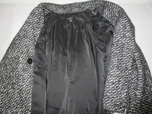 Talbots Women's Lined Wool Blend Soft Tweed Jacket w/Pockets Size 8 - Picture 7 of 10