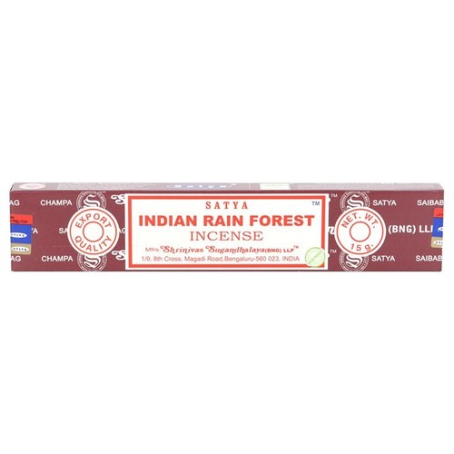 12 Packs of Indian Rain Forest Incense Sticks by Satya - Picture 2 of 2
