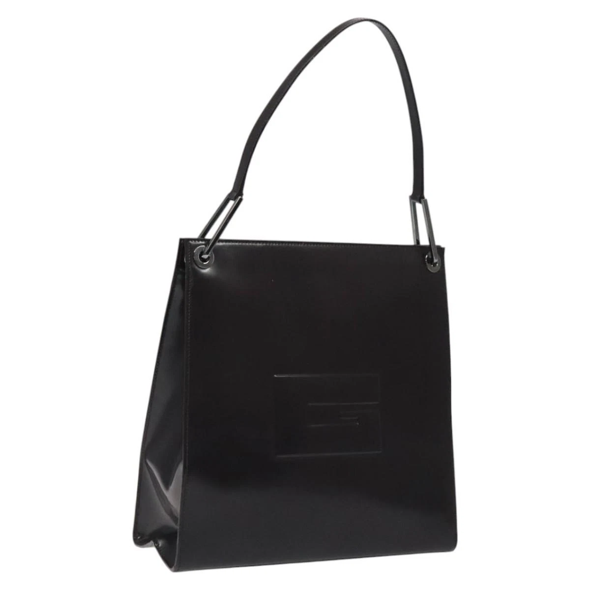Sac bandoulière GUCCI cuir marron argent 001 1013 3037 authentique bs23728