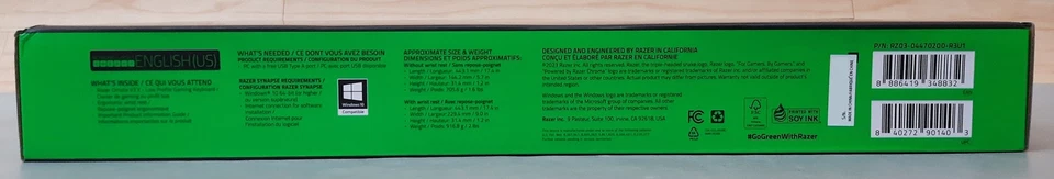 Razer Ornata V3 X Low Profile Gaming Keyboard P/N RZ03-04470200-R3U1 - Image 3 of 4