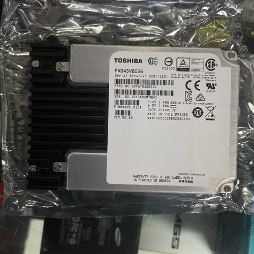Toshiba Enterprise 960GB MLC SAS SSD 12G/s 2.5" PX04SVB096 PLP REV.NO.A3