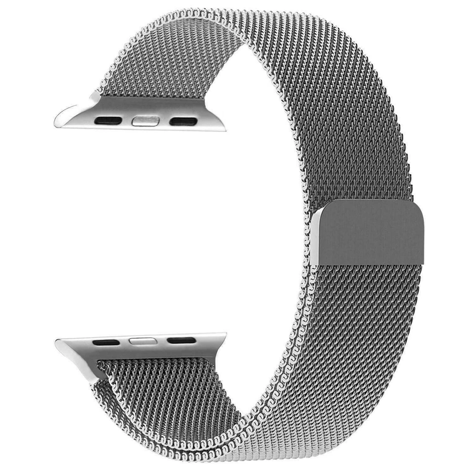 Funda con correa magnética de metal para Apple Watch Series 11 10 9 8 7 6 5 4 SE 3 2 40/44/49 Foto 2 de 4
