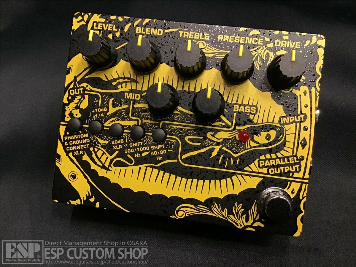Tech 21 BASS DRIVER DI-J guitar effects pedal From Japan