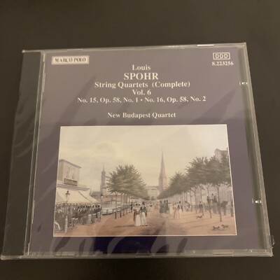 Louis Stohr Sämtliche Streichquartette Vol. 6 CD Neu