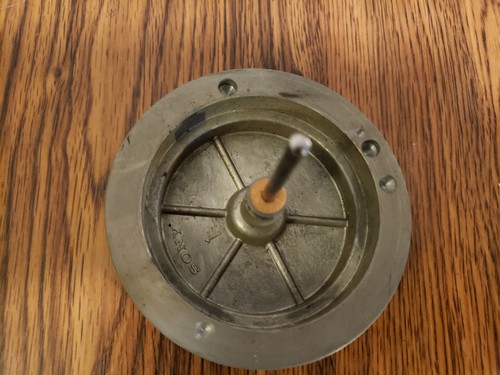 Sony TC-377 Reel to Reel Part: Flywheel Assy 
