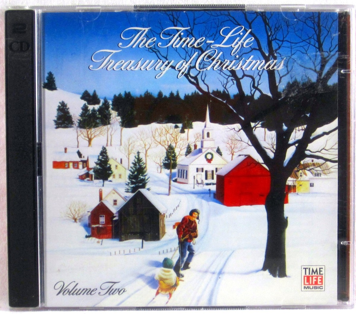 2 CDs TIME-LIFE TREASURY OF CHRISTMAS VOL. 2 1987 No UPC TCD-107A