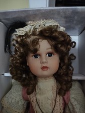 Traditions Doll Collection Porcelain Doll 21" Audrey, Retired Model