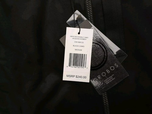 Orobos Bomber Jacket Reversible Camo Mens Size Medium MSRP $240 NEW - Picture 7 of 13