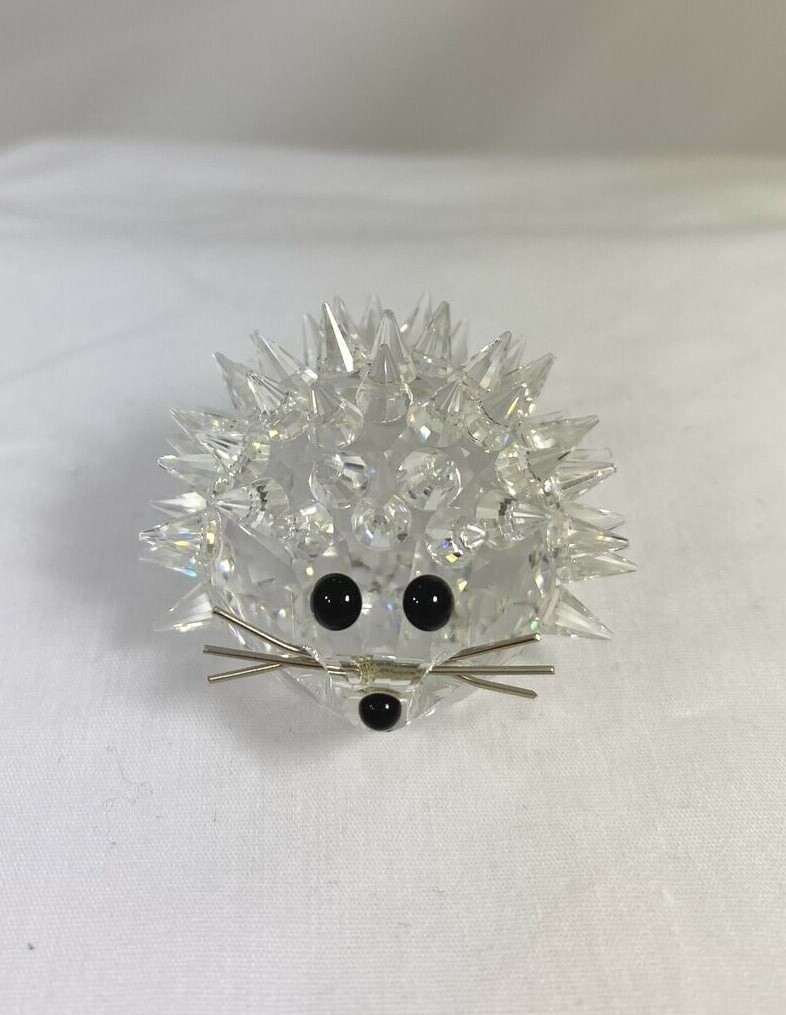 シュタイフ　スワロフスキー　ミニサイズ Vintage Swarovski Crystal Small HEDGEHOG Figurine 7630NR30