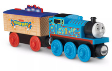 Treno fuochi d'artificio Sodor Celebration - Thomas & Friends carico ferroviario in legno CGL53