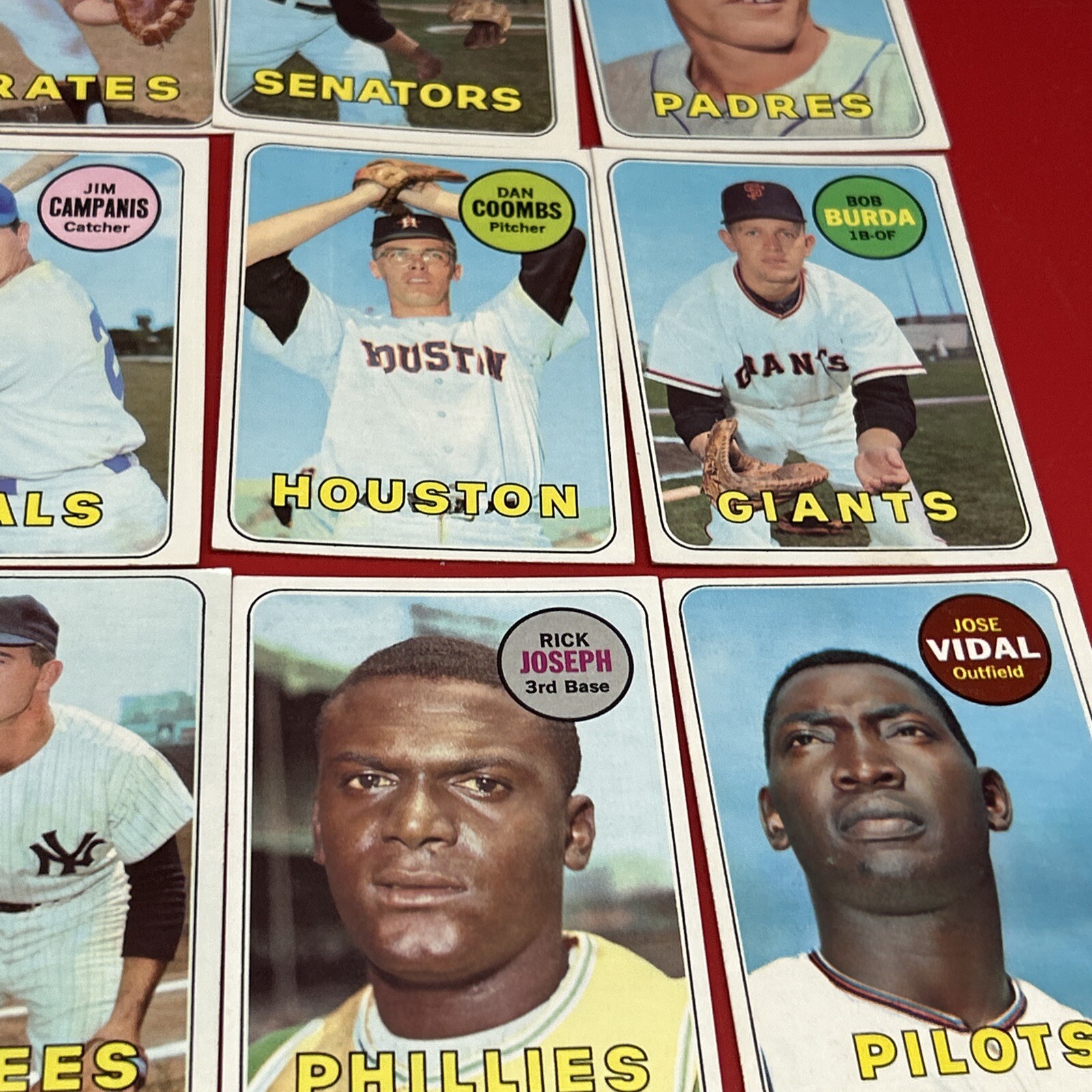 Lot Of 48 Topps 1969 Baseball Cards! eBay
