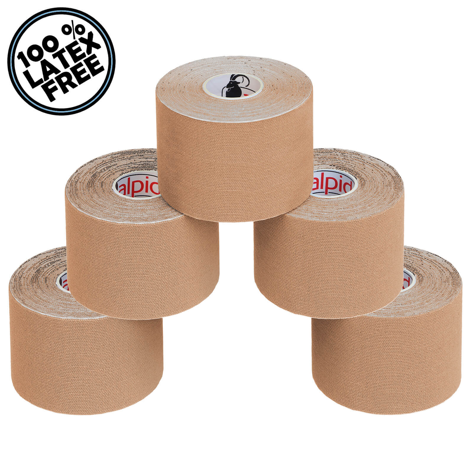 5 Rollen Kinesiologie Tape Kinesiologietape Physiotape 5 m x 5 cm