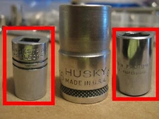 USA MADE 9/16" Sockets 6pt 12pt 1/4 3/8 1/2 Dr Proto NAPA, many Vintage Brands