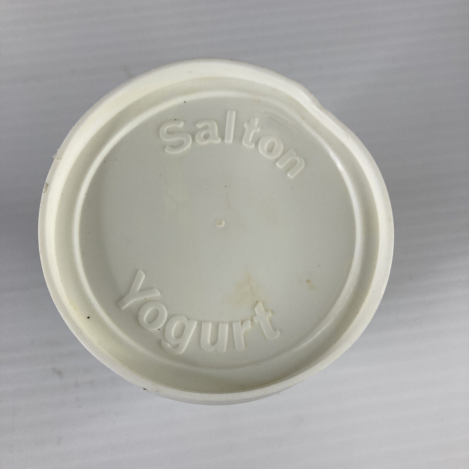 Set of 3 Vintage Salton Yogurt Maker Cups with Lids Original