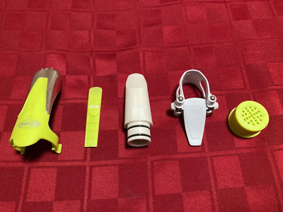 ORIGINAL CLARINEO Complete Nuvo Mouthpiece Assembly Green/ Gray