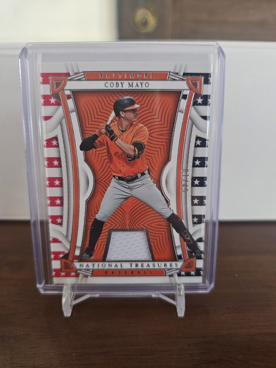 mayoページ 2023 Panini National Treasures Baseball Coby Mayo Rookie Patch 1st