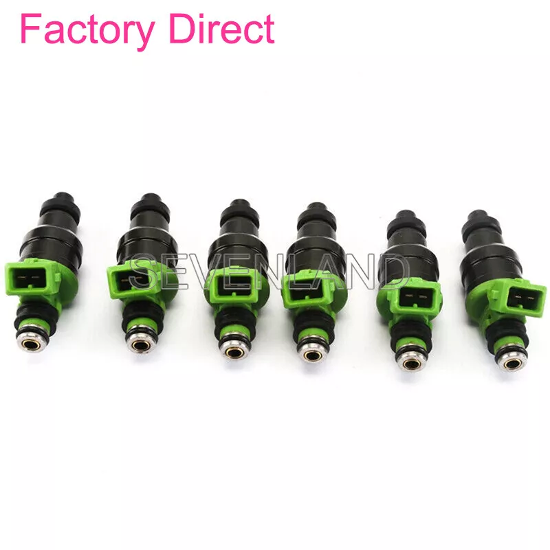 SL 6 PIEZAS INYECTOR DE COMBUSTIBLE PARA MITSUBISHI 3000GT DODGE STEALTH 91-1993 3,0 L 1991-1995 Foto 3 de 4