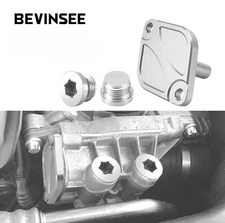 Oil Thermostat Housing Cover Plug For BMW N54 N55 S55 E60 E61 535i E82 E88 135i