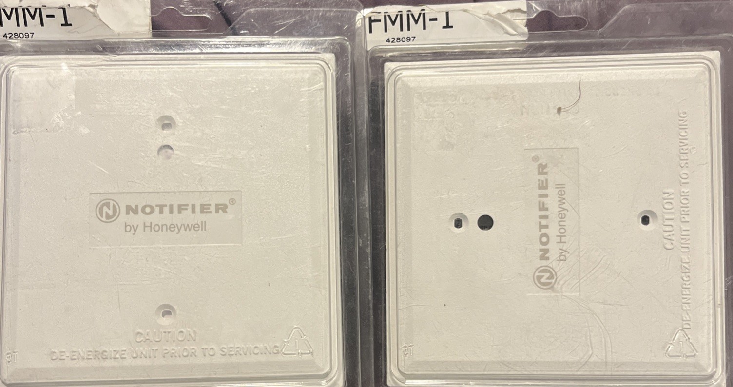 Notifier FMM-1 Monitor Module by Honeywell, 2PK White - Open Original Boxes