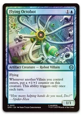 Flying Octobot #31 (Foil) (NM) Spider-Man SPM Magic MTG