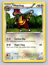 2011 Pokemon Card Black & White Watchog 79/114