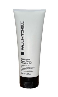 Paul Mitchell FIRM STYLE Super Clean Sculpting Gel, Firm Hold- 6.8 fl oz