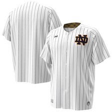 Notre Dame Fighting Irish Under Armour Men's White 2026 NCAA Baseball Jersey