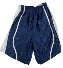 Alleson Men's Large Basketball Shorts Blue & White
