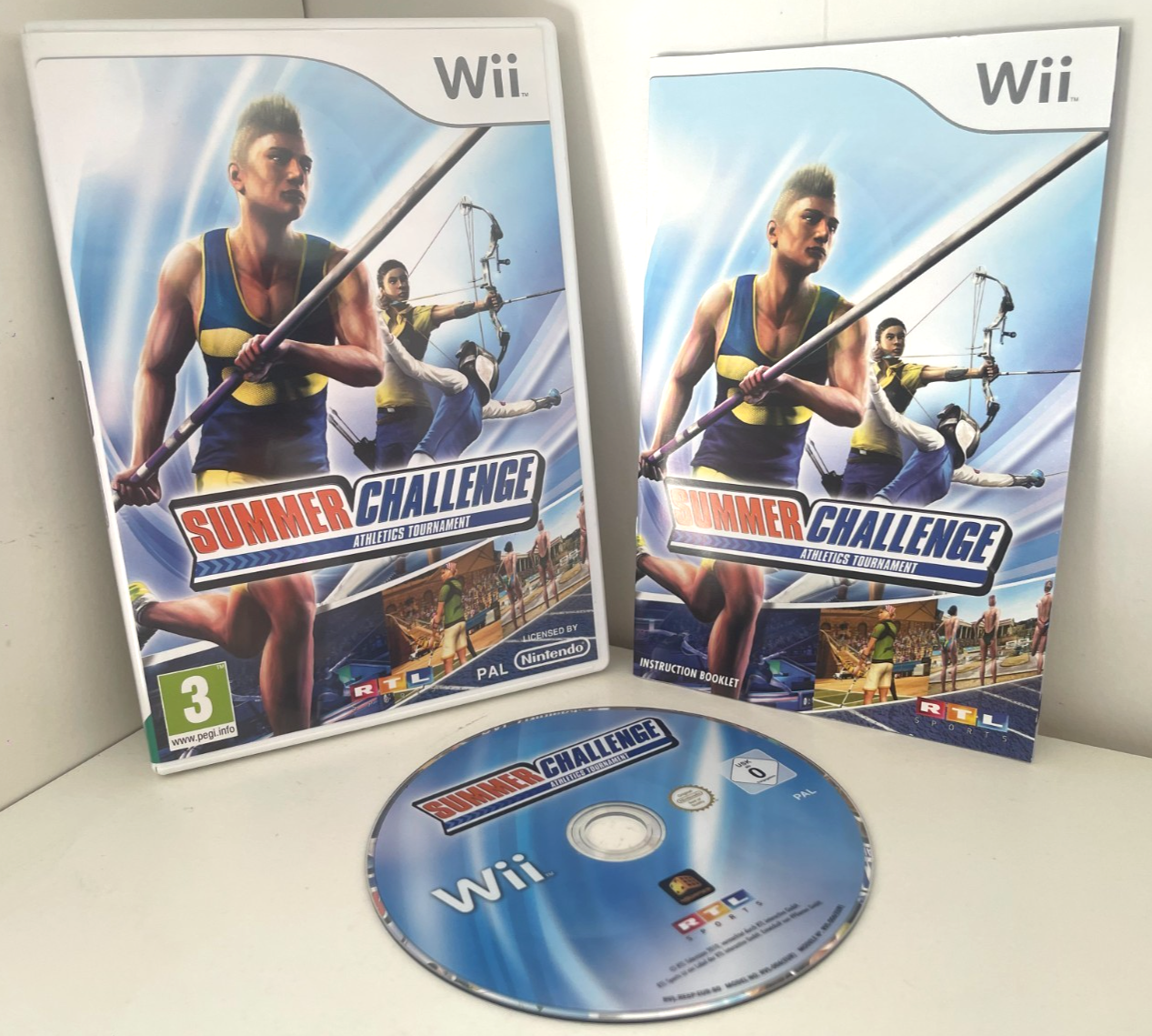 NEAR MINT (Nintendo Wii) Summer Challenge Athletics Tournament - UK PAL