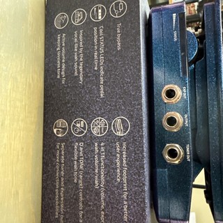 Hotone Soul Press II Effects Pedal for Electric Guitar 4 in 1 Volume Wah Exp