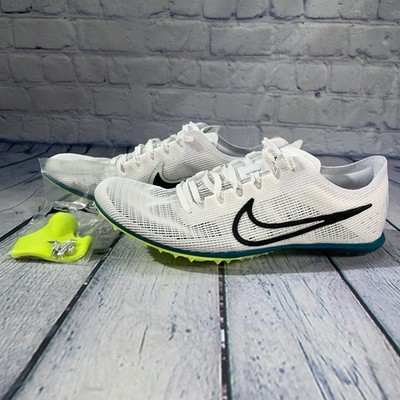 Nike Zoom Mamba 6 Track Shoes Mens 10 White Green Distance Spikes DR2733-102 Amazon.com | Nike Zoom Mamba 6 Track & Field Distance Spikes  main image 2