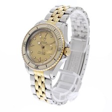 TUDOR PRINCE OYSTERDATE MINI-SUB 94401 33mm Gold #C27749