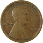1911 S Lincoln Wheat Cent AG About Good Penny 1c Coin SKU:I26178