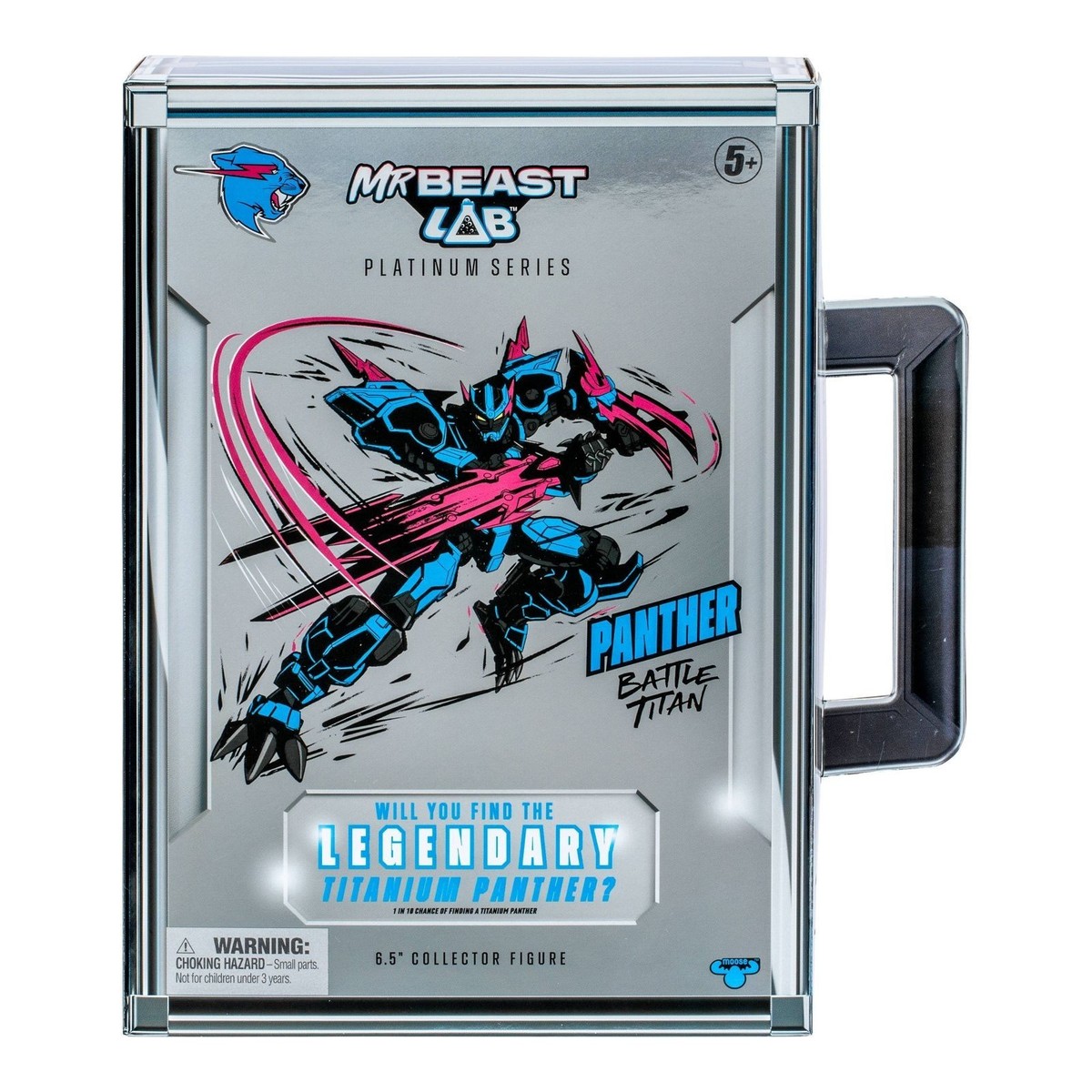 Mr Beast Lab Platinum Series Panther Battle Titan 6.5” Figure