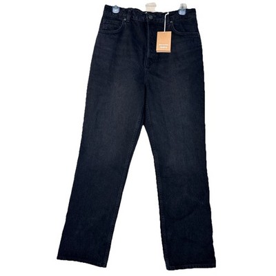 REFORMATION Jeans NWT Cynthia Button Fly High Waisted Size 30 Quiet Luxury